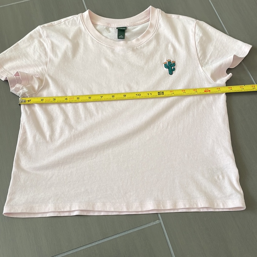 Wild Fable Women’s Short Sleeves Shrunken Boxy T-Shirt - Picture 7 of 9